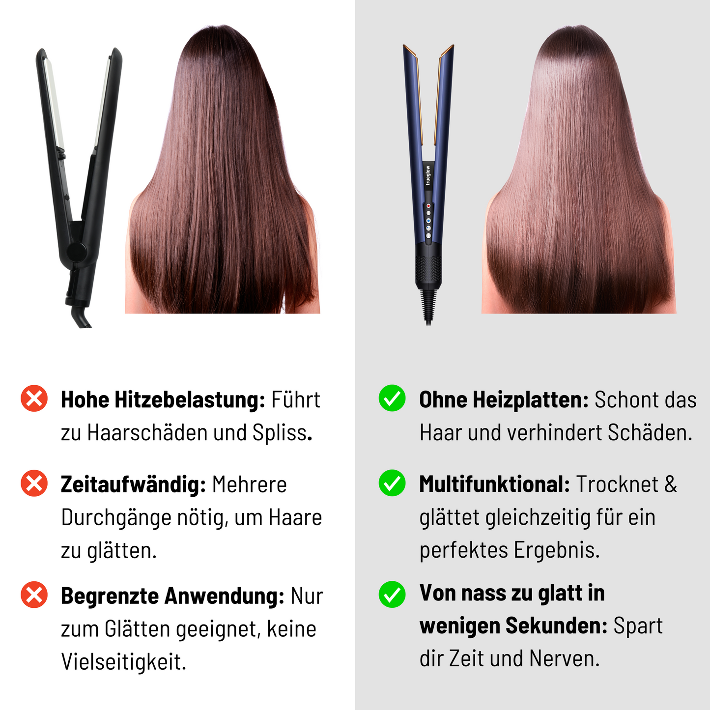 2-in-1 Haarglätter DIE #1 UNTER DEN Haarglättern2025!