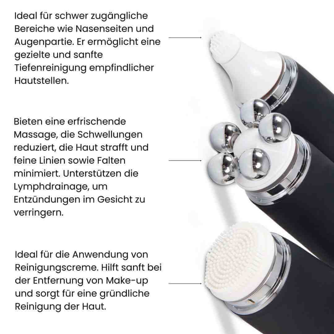 GlowLift One™ – Dein Multitalent für strahlende Haut glätten, straffen, reinigen