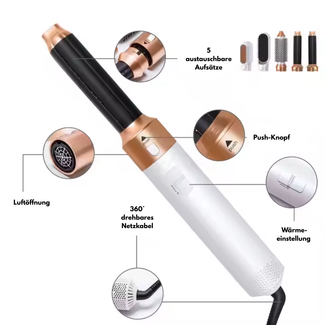 5-in-1 Haarstyler DIE #1 UNTER DEN HAARSTYLERN 2025!