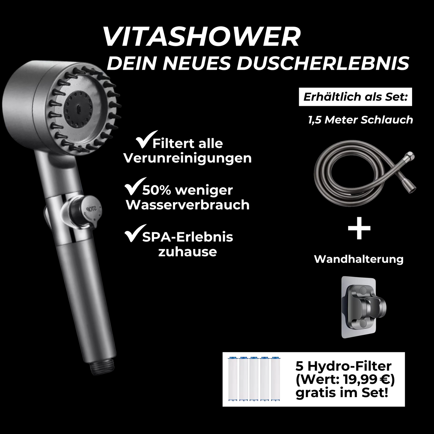 VivaShower – Spürbar weichere Haut, glänzendes Haar & echtes Wohlgefühl