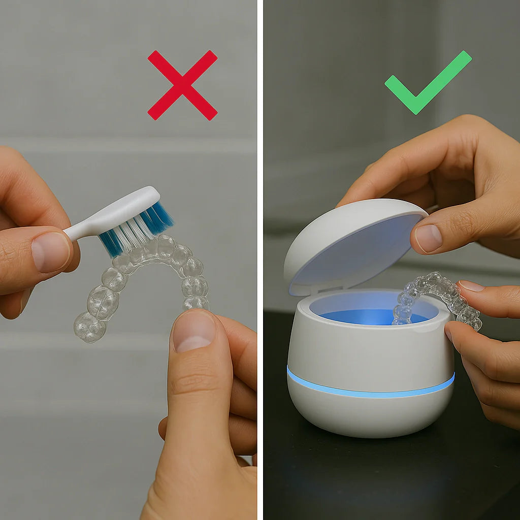 ZPod Intelligenter Ultraschallreiniger für Zahnspangen, Aligner und mehr