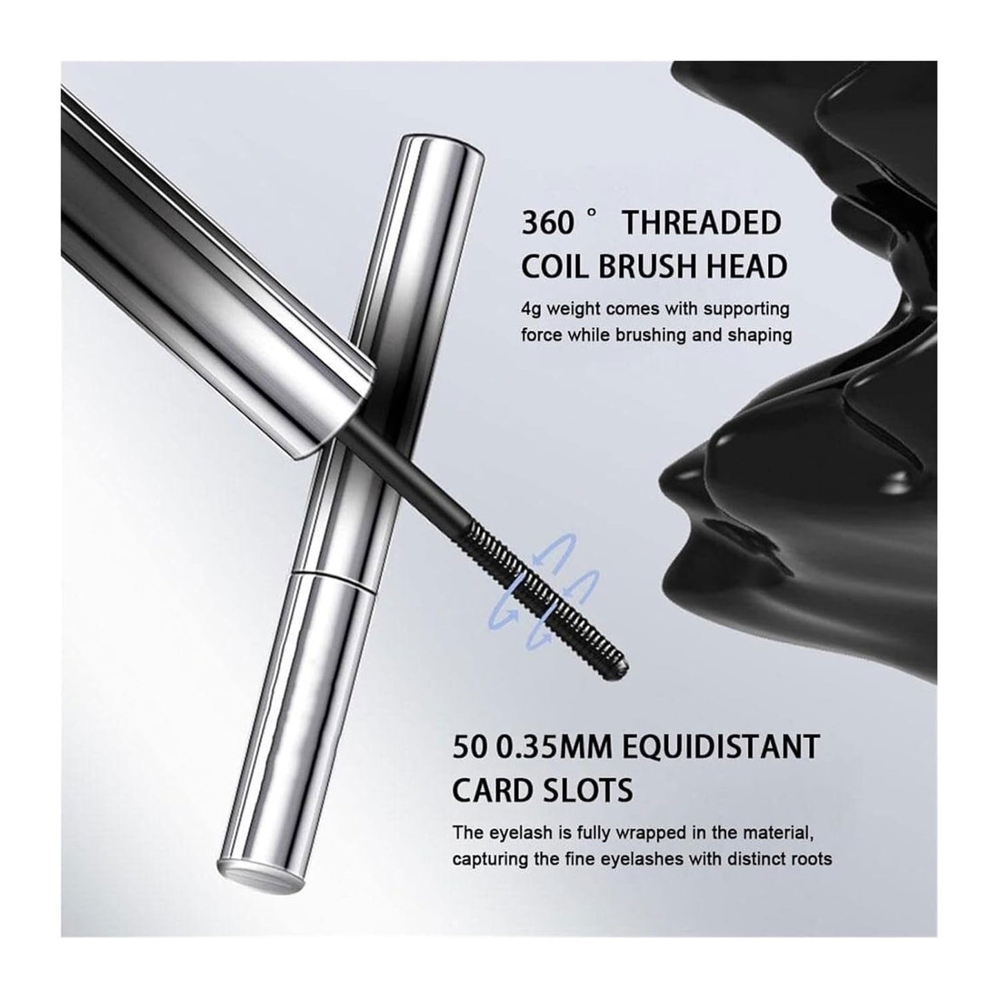 1+1 GRATIS | Nore Mascara I Längere, vollere und gepflegte Wimpern mit perfektem Schwung!